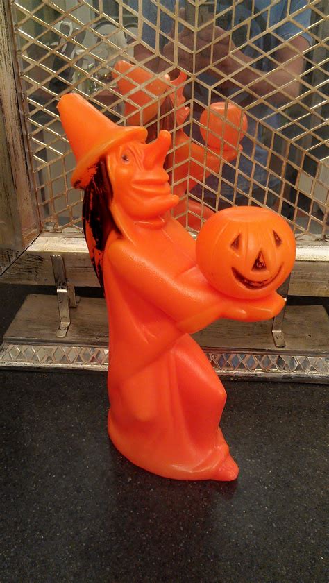 Vintage witch blow mold